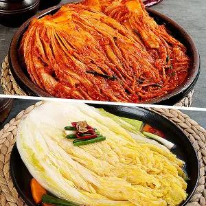 [지투지샵] 국내산 현진포기김치 5kg+백김치 2kg