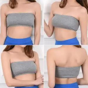 [오노마] ONM 쿨샵 시원한 오프숄더 면 튜브 탑브라 패드내장 (S8432998)