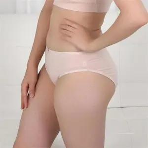 [오노마] ONM 중학생 편안한 면스판 여성 미디삼각팬티 5개 청결감 (S8816357)