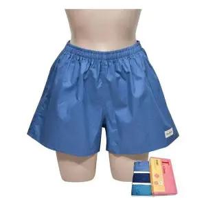 [오노마] ONM 여자 순면 40수 특면 편안한 트렁크팬티 기본팬티 (S8828719)