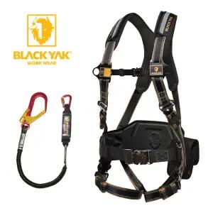 블랙야크 안전벨트 YB-2001 전체식 싱글 1개 방지