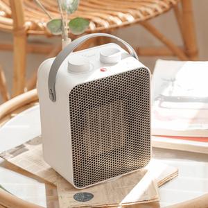 한일전기 소형 캠핑용 가정용 사무실  PTC 저소음 미니 온풍기 HEF-101MINI