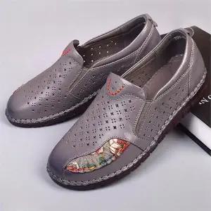 [오노마] ONM 여자 가죽 단화 슈즈 발편한 슬립온 고급 로퍼 신발 (S8801852)