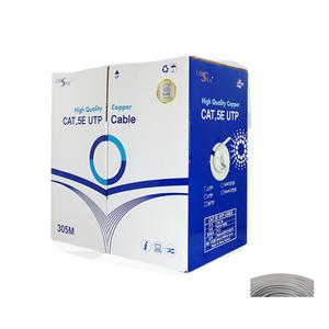 랜스타 CAT5E UTP 옥내용 랜선 랜케이블 인터넷선 305M 그레이