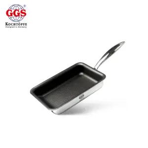독일 GGS 넌스틱코팅 IH스텐 계란말이팬 통3중 사각프라이팬