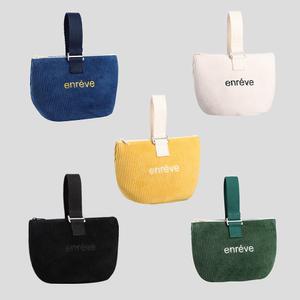 앙레베 코듀로이 미니 파우치 화장품파우치