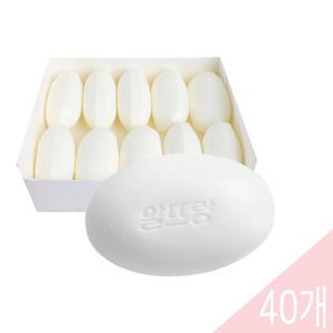 알뜨랑 화이트 비누 130g 40개