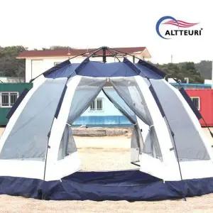 [NS홈쇼핑]블루넷 원터치 텐트 중형/그늘막텐트/피크닉/돔텐트/팝업텐트/자동텐트/대형텐트/모기장/캠..