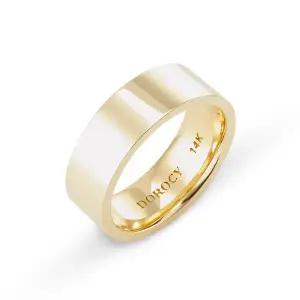 [도로시] 14k 셀럽 클래식 평반지_2돈