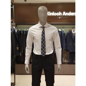 [갤러리아] 킨록 4계절 7.5와이드카라 슬림핏 정장 셔츠 화이트 (THD73)