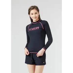 [레노마수영복](하남점)폴리백 증정여성 비치 컬러플 스티치 레쉬가드 상의 RN-TS18558