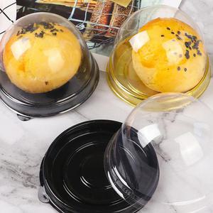 원형 케이스 100개 두쫀쿠 쫀득쿠키 화과자케이스 떡포장용기 1구