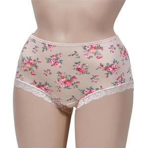 [오노마] ONM 플라워패턴 레이스라인 여성팬티 3개 30대 속옷세트
