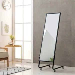 [우아미가구]루스 1200 이동식 전신거울 스탠드형