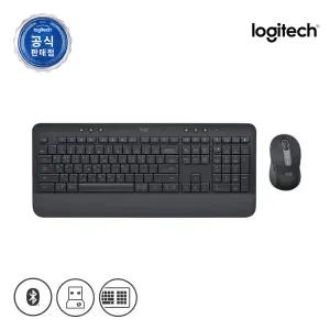 로지텍코리아 공식 시그니처 MK650 콤보 무선 키보드 마우스 세트 블랙