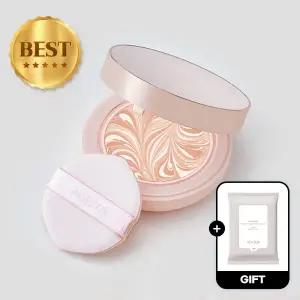 (40%+7%묶음할인/+클렌징티슈)에이지투웨니스 글로우핏 톤업 선팩트 12.5g