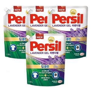 퍼실 딥클린 플러스 라벤더젤 드럼용 듀얼 리필 1.8L 4개
