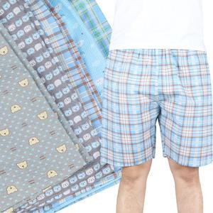 국산 여름 면 엠보 잠옷 반바지 남성 5부 여성 3부