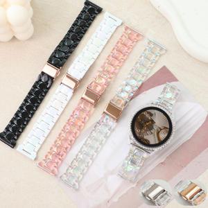 오르몽트 [오로라세트] 갤럭시워치8 7 6 5 4 스트랩 커버 세트 오로라 투명 밴드 시계줄