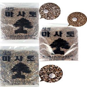 세척마사토 2kg 4봉지묶음 소 중 대 마사토 마사