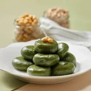 [떡집닷컴] 병아리콩 모시떡 40g*20개 / 떡집닷컴 / 떡 / 부모님 선물 / 영전 / 식사대용 / 간식