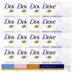 도브비누 화이트 뷰티바 12개 센서티브바 핑크바 시어버터바 중성비누