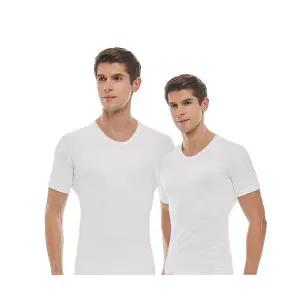 제임스딘 100수 남자반팔런닝 셔츠 고급 메리야스 1매