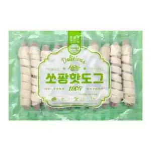 쿠즈락 쏘팡 핫도그 1kg(100gx10개)