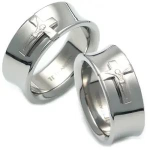 T-990 CO 티타늄 커플링 반지 이니셜무료 무료배송 맞춤제작 평생AS