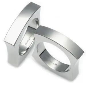 T-019 CO 티타늄 커플링 반지 이니셜무료 무료배송 맞춤제작 평생AS