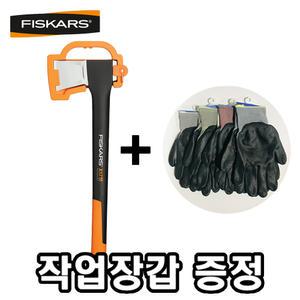 [장갑 증정] FISKARS 피스카스 휴대용 손도끼 X17 보관집포함 캠핑용 아웃도어 벌목용 장작 툴보이