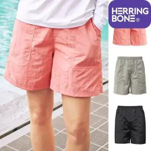 여성 루즈핏 스윔팬츠 래쉬가드 수영복 하의 비치웨어 반바지 AE302W