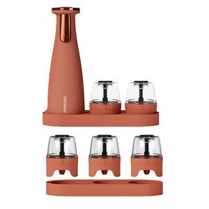 오리지니크 후추 전동 그라인더 풀세트/깨갈이/소금/통후추/페퍼/조미료 분쇄