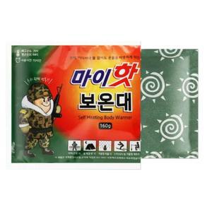 다봉산업 마이핫 보온대 핫팩 160g 10개