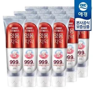 [애경] 2080 진지발리스 치약 120g x12개