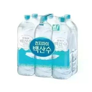 농심 백산수 유무라벨 랜덤 2L 24병 /생수전문배송