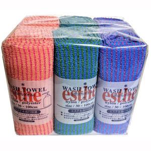 일본 WBT-003 에스더 샤워타올 6P/ 바디타올