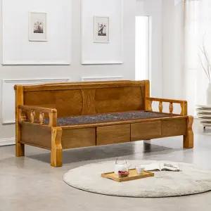 [GS비밀]현대의료기 5005V2 서랍소파 브라운팔보석 돌소파