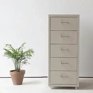 철제서랍장 케비넷서랍  5단  MK16327