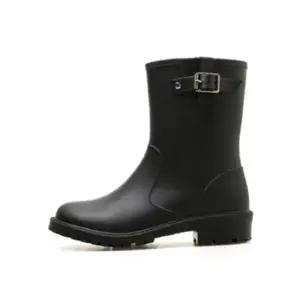 [오노마] ONM 여름패션 버클장식 여성용 레인부츠 미들 슈즈 (S10378323)