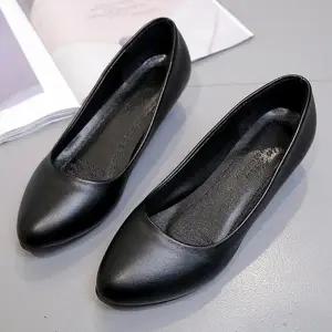 [셀러허브]여자 컨템포러리 펌프스 라운드코 검정 힐 (S13409397)