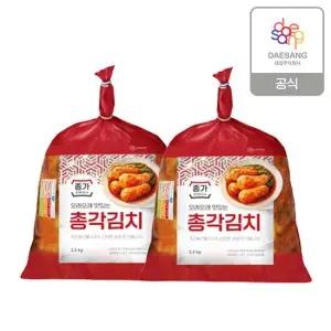 종가 총각김치 4.6kg (2.3.kg*2팩)