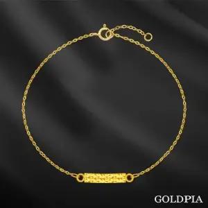 [골드피아] 24K 순금 행운의 골드바 팔찌