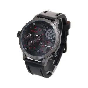 [셀러허브]남자 검정 라운드 손목 큰사이즈 시계 (S10413903)