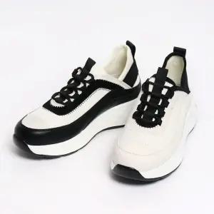 소가죽 슬림드펌프 컴포트 스니커즈 4.5cm P-S133