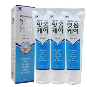 네오 잇몸케어치약 220gX3개/기능성 약국치약 알클록사 키토산 잇몸질환예방