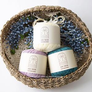 아사태사 (4볼묶음)/여름실 린넨실 실켓면사 코바늘실