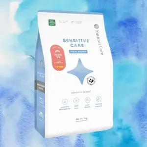 네츄럴코어 센시티브케어 밀웜 가수분해 저알러지 화이트도그 눈물 사료