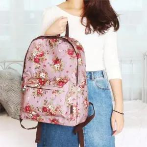 [셀러허브][라일리] Rly 예쁜 꽃무늬 패턴 전면 넉넉 포켓 데일리 여성가방 (S9544258)