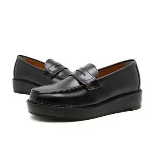 [셀러허브][라일리] Rly 남자 모던 베이직 페니로퍼 데일리 블랙 댄디 구두 (S9665124)